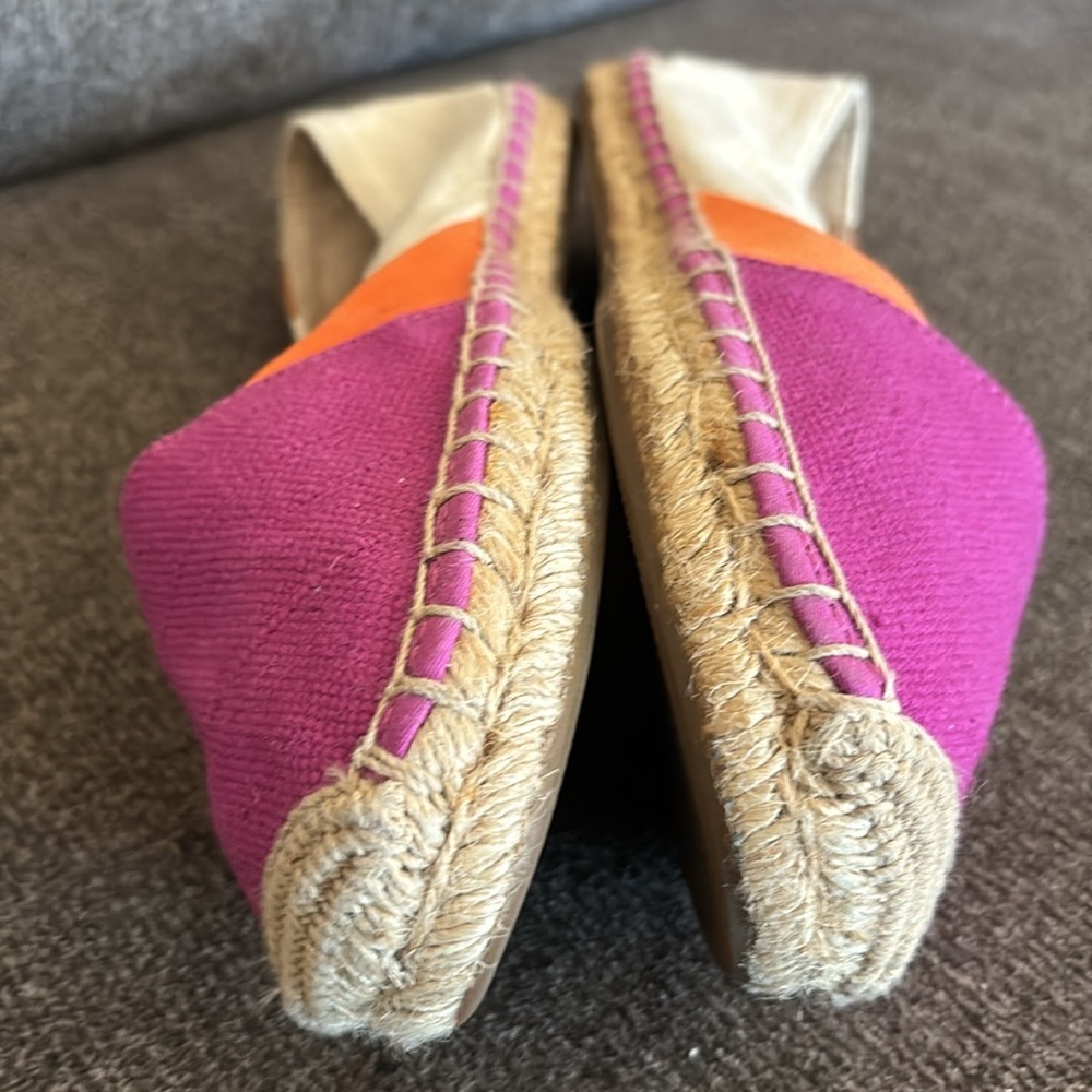 Sperry Multicolor Color Block Espadrilles Size 9 - image 8